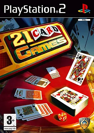 21 CARD GAME [PS2] - USED