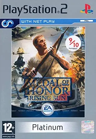 MEDAL OF HONOR RISING SUN (PLATINUM) [PS2] - USED