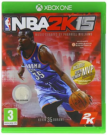NBA 2K15 (INCLUDES BONUS PACK) [XBONE]