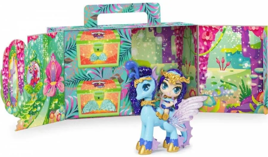 HATCHIMALS PIXIES RIDERS, LAGOON LILY PIXIE AND SEASTALLION