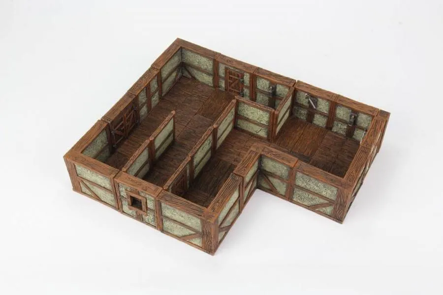 WARLOCK TILES: TOWN & VILLAGE II - FULL HEIGHT PLASTER WALLS EXPANSION