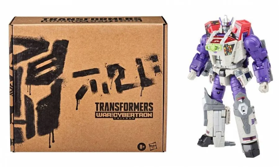 TRANSFORMERS GENERATIONS WAR FOR CYBERTRON TRILOGY LEADER CLASS ACTION FIGURE 2021 GALVATRON 18 CM