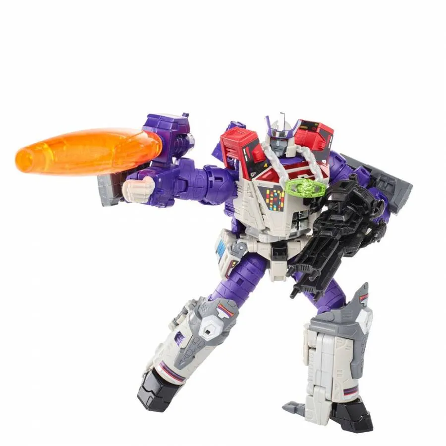 TRANSFORMERS GENERATIONS WAR FOR CYBERTRON TRILOGY LEADER CLASS ACTION FIGURE 2021 GALVATRON 18 CM
