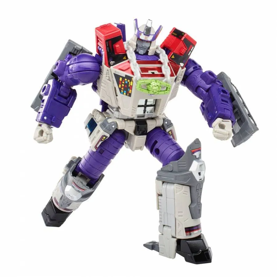 TRANSFORMERS GENERATIONS WAR FOR CYBERTRON TRILOGY LEADER CLASS ACTION FIGURE 2021 GALVATRON 18 CM