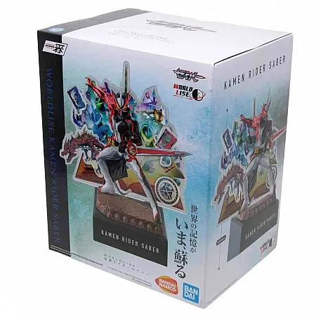 KAMEN RIDER ICHIBANSHO PVC STATUE KAMEN RIDER SABER (NO.02 FEAT. LEGEND KAMEN RIDER) 20 CM