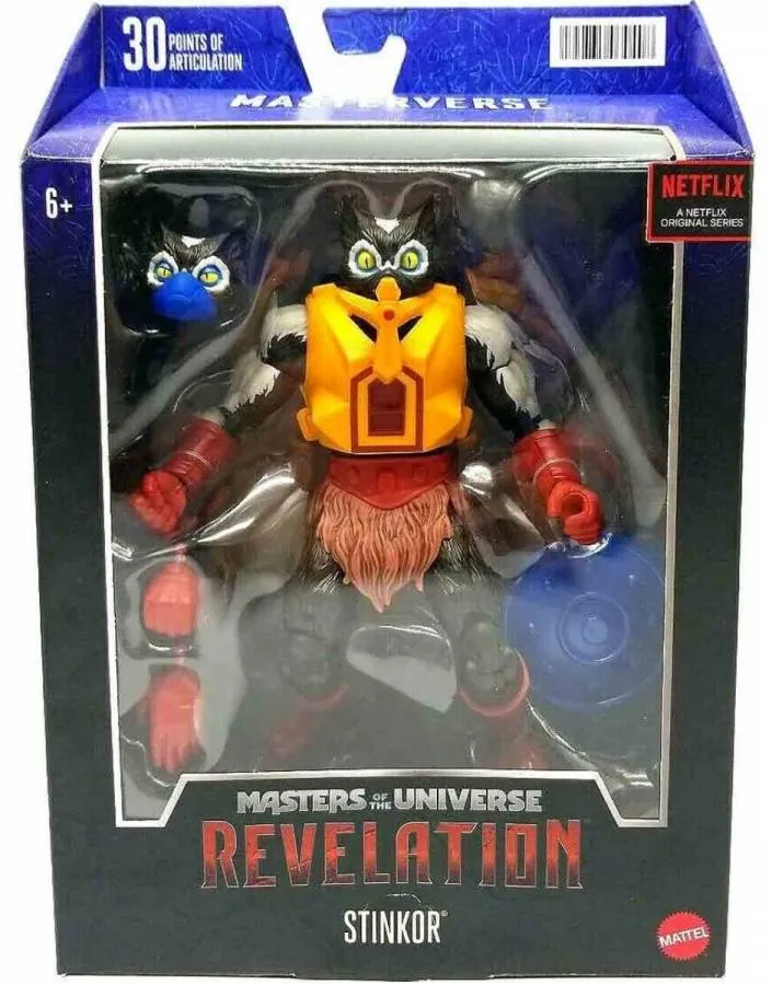 MASTERS OF THE UNIVERSE: REVELATION MASTERVERSE ACTION FIGURE 2022 STINKOR 18 CM