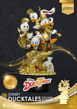 DISNEY CLASSIC ANIMATION SERIES D-STAGE DIORAMA DUCKTALES GOLDEN EDITION EXCLUSIVE 15 CM