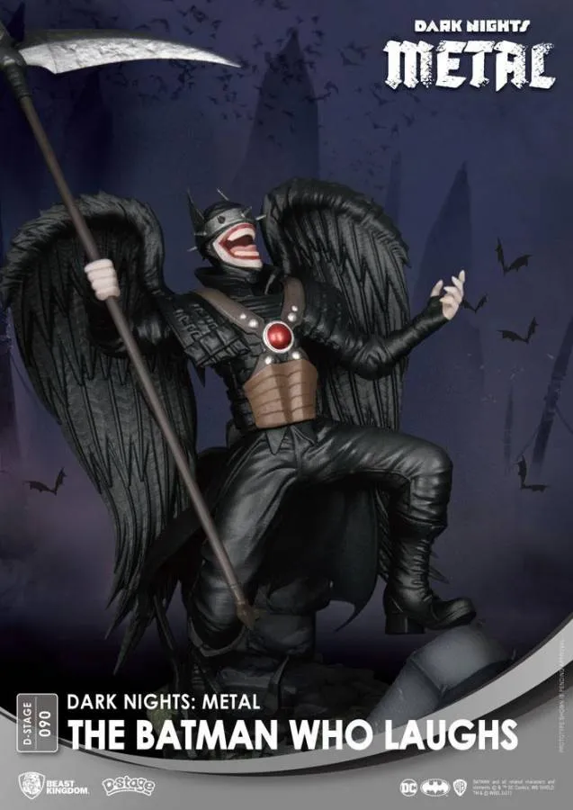 DC COMICS D-STAGE PVC DIORAMA DARK NIGHTS: METAL THE BATMAN WHO LAUGHS 16 CM