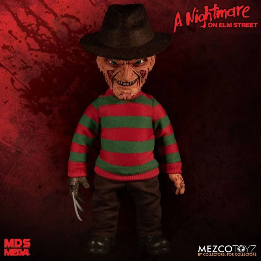 NIGHTMARE ON ELM STREET MEGA SCALE TALKING ACTION FIGURE FREDDY KRUEGER 38 CM