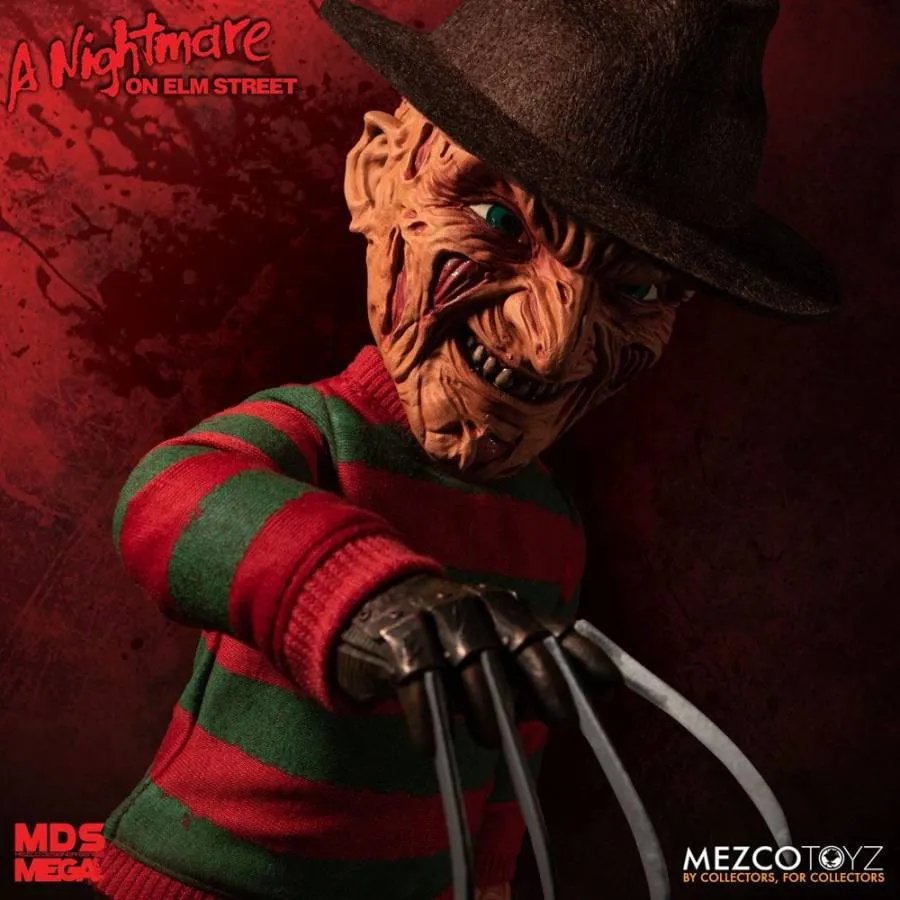 NIGHTMARE ON ELM STREET MEGA SCALE TALKING ACTION FIGURE FREDDY KRUEGER 38 CM