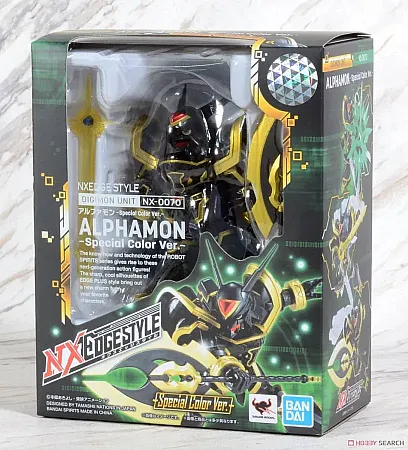 NXEDGE STYLE - DIGIMON ADVENTURE - ALPHAMON FIGURE SPECIAL COLOR VERSION - 10CM