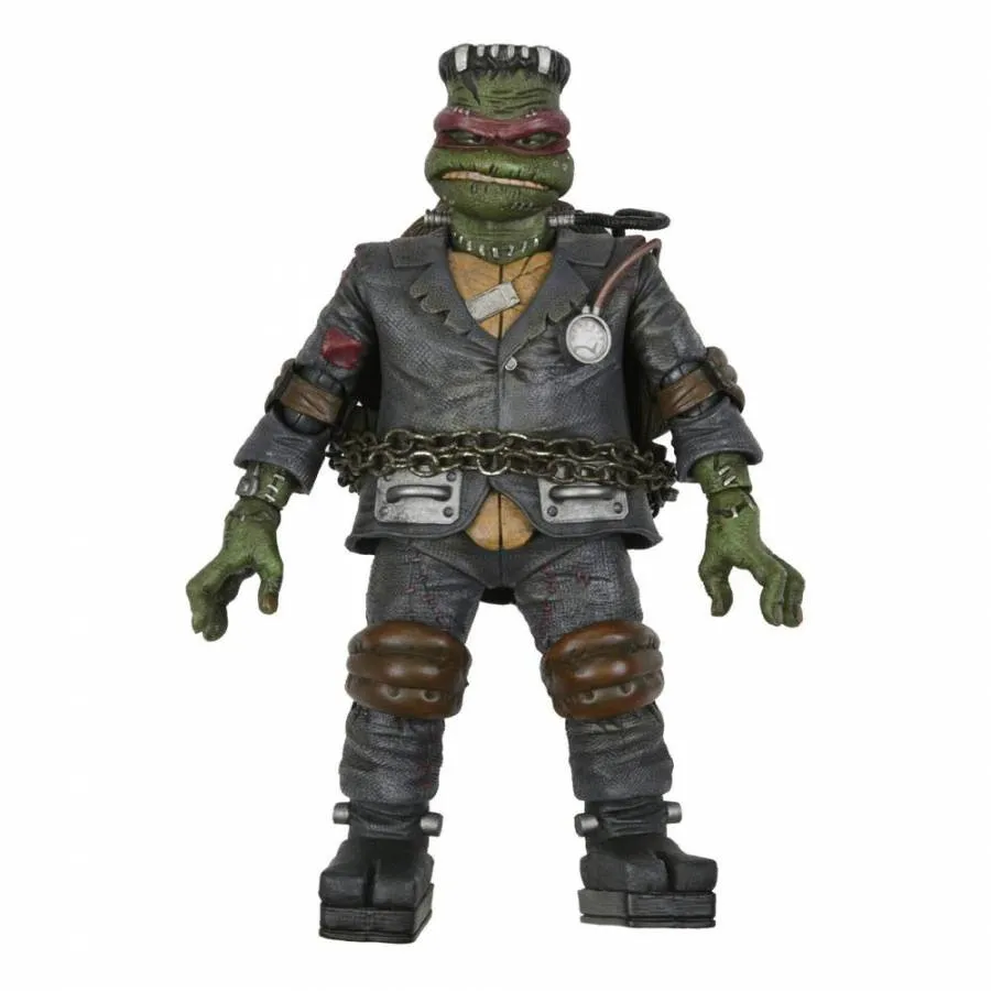 UNIVERSAL MONSTERS X TMNT ACTION FIGURE ULTIMATE RAPHAEL AS FRANKENSTEIN'S MONSTER 18 CM