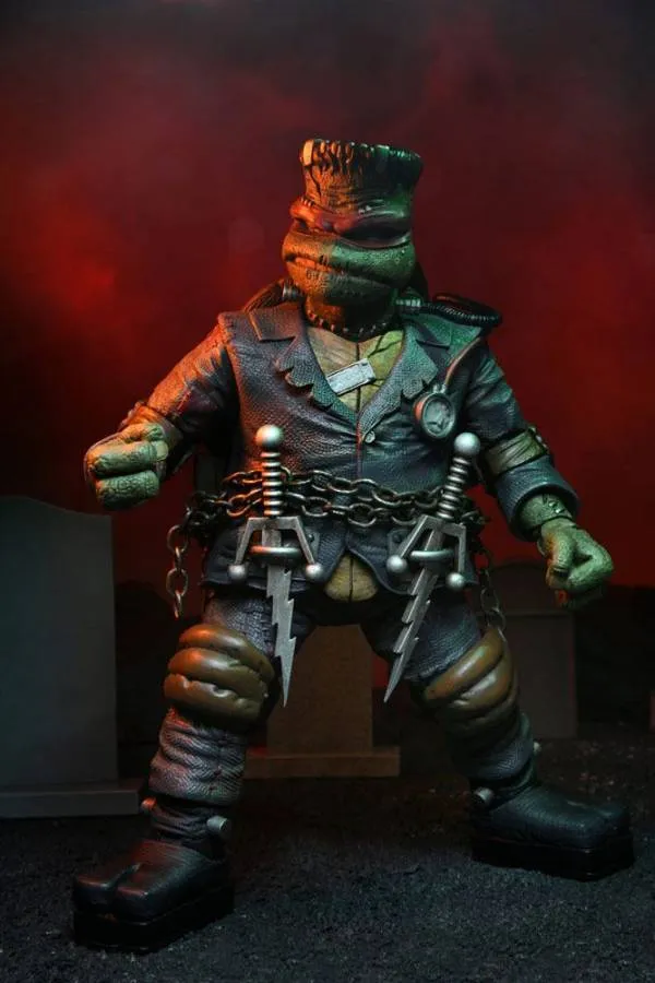 UNIVERSAL MONSTERS X TMNT ACTION FIGURE ULTIMATE RAPHAEL AS FRANKENSTEIN'S MONSTER 18 CM