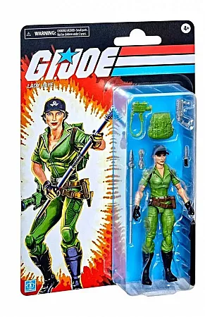 G.I. JOE RETRO COLLECTION ACTION FIGURE 2022 LADY JAYE 15 CM