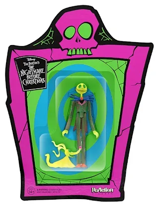 NIGHTMARE BEFORE CHRISTMAS REACTION ACTION FIGURE JACK SKELLINGTON GITD (SDCC 2020) 10 CM