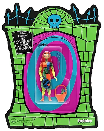 NIGHTMARE BEFORE CHRISTMAS REACTION ACTION FIGURE SALLY GITD (SDCC 2020) 10 CM