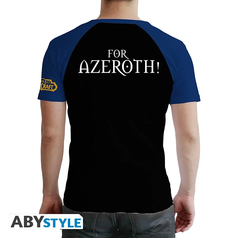 WORLD OF WARCRAFT - TSHIRT ALLIANCE YELLOW & BLACK - PREMIUM (MEDIUM)