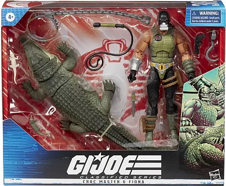 G.I. JOE CLASSIFIED SERIES ACTION FIGURE 2022 CROC MASTER & FIONA 15 CM