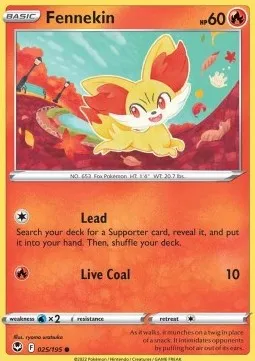 Fennekin (SIT 025) - Common (Reverse Holo)