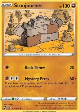 Stonjourner (SIT 101) - Uncommon (Reverse Holo)