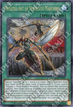 Ninjitsu Art of Mosquito Marching - BLCR-EN030 - Ultra Rare
