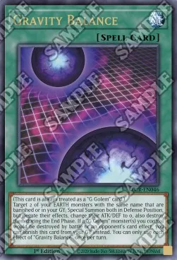 Gravity Balance - BLCR-EN046 - Ultra Rare