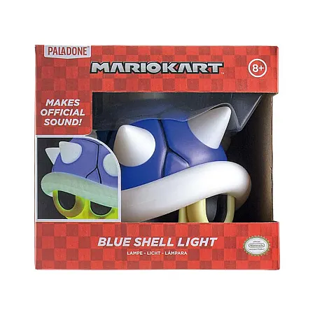 MARIO KART - BLUE SHELL LIGHT WITH SOUND