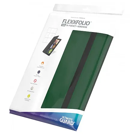 ULTIMATE GUARD - FLEXXFOLIO 360 - XENOSKIN GREEN