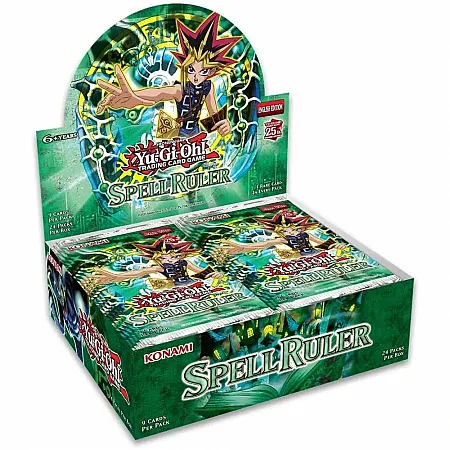 YU-GI-OH 25TH ANNIVERSARY EDITION - SPELL RULER DISPLAY (24 PACKS) - EN