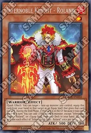 Infernoble Knight - Roland - AMDE-EN050 - Rare