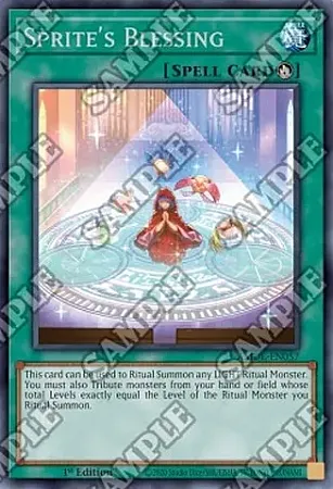 Sprite's Blessing - AMDE-EN057 - Rare
