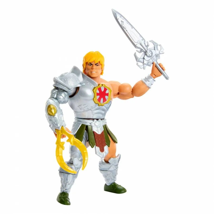 MASTERS OF THE UNIVERSE ORIGINS ACTION FIGURE SNAKE ARMOR HE-MAN 14 CM