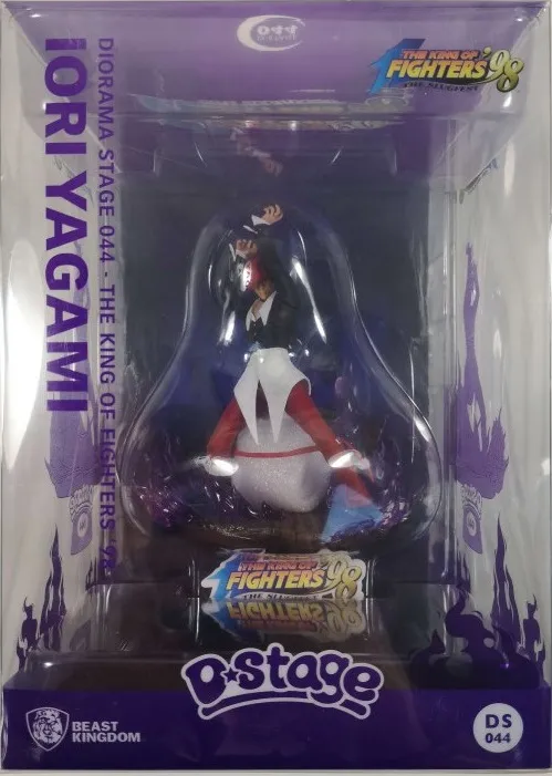 THE KING OF FIGHTERS '98 D-STAGE PVC DIORAMA IORI YAGAMI 16 CM