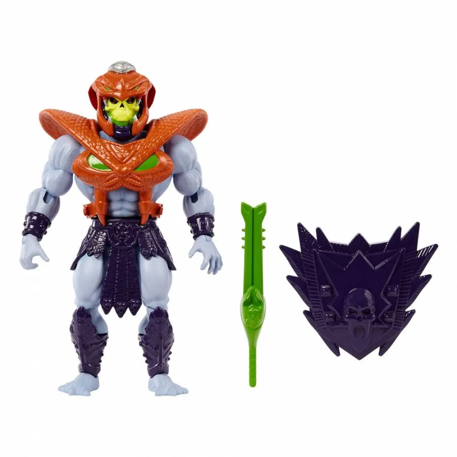 MASTERS OF THE UNIVERSE ORIGINS ACTION FIGURE SNAKE ARMOR SKELETOR 14 CM