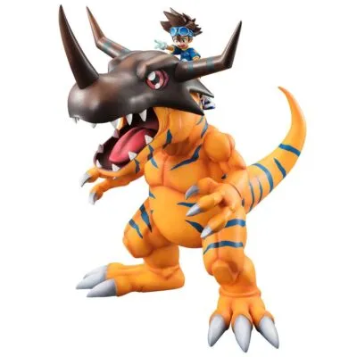 DIGIMON ADVENTURE G.E.M. SERIES PVC STATUE GREYMON & TAICHI YAGAMI 25 CM