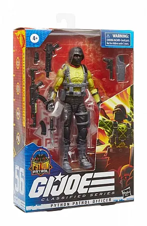 G.I. JOE CLASSIFIED SERIES - PYTHON PATROL OFFICER ACTION FIGURE 15 CM
