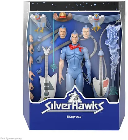SILVERHAWKS ULTIMATES BLUEGRASS ACTION FIGURE 18 CM