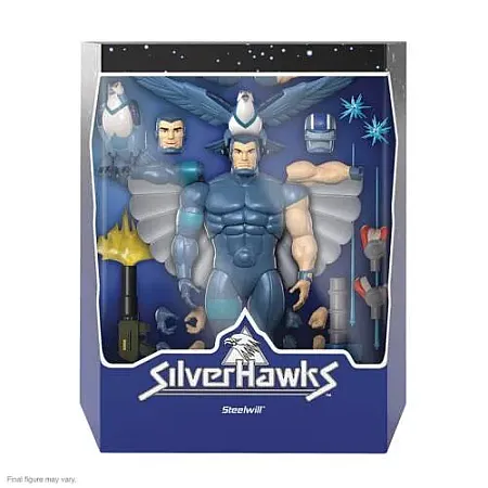 SILVERHAWKS ULTIMATES STEELWILL ACTION FIGURE 18 CM