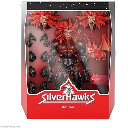 SILVERHAWKS ULTIMATES MON STAR (PRE-TRANSFORMATION) ACTION FIGURE 18 CM