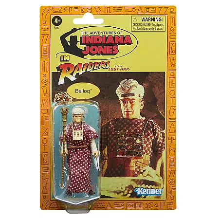 INDIANA JONES RAIDERS OF THE LOST ARK BELLOQ ACTION FIGURE 9 CM