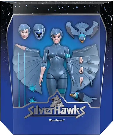 SILVERHAWKS ULTIMATES STEELHEART ACTION FIGURE 18 CM