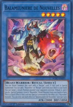 Balameuniere de Nouvelles - WISU-EN033 - Super Rare