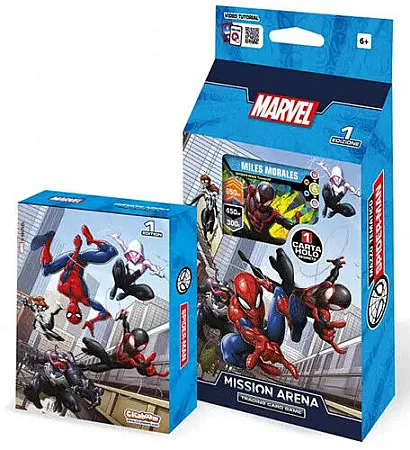 MARVEL MISSION ARENA TCG - SPIDER-MAN STARTER DECK MILES MORALES - EN