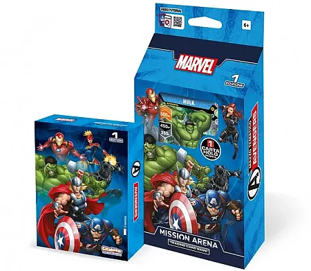 MARVEL MISSION ARENA TCG -  AVENGERS STARTER DECK HULK - EN