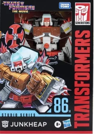 THE TRANSFORMERS: THE MOVIE STUDIO SERIES VOYAGER CLASS ACTION FIGURE 2022 JUNKHEAP 17 CM