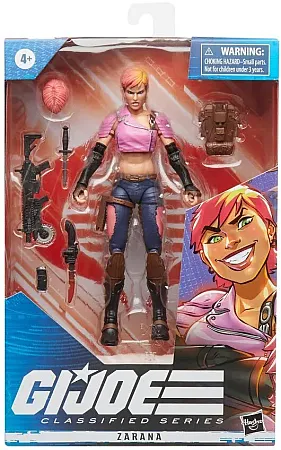 G.I. JOE CLASSIFIED SERIES - ZARANA ACTION FIGURE 15 CM