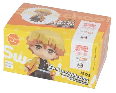 DEMON SLAYER: KIMETSU NO YAIBA NENDOROID SWACCHAO! FIGURE ZENITSU AGATSUMA 9 CM