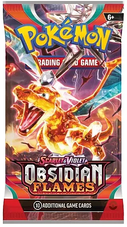 POKEMON TCG - SCARLET  VIOLET OBSIDIAN FLAMES BOOSTER PACK - EN