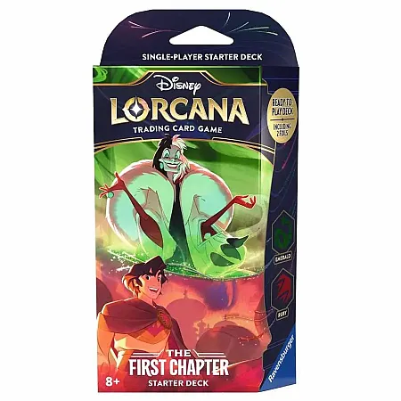 LORCANA: THE FIRST CHAPTER STARTER DECK RUBY & EMERALD - EN