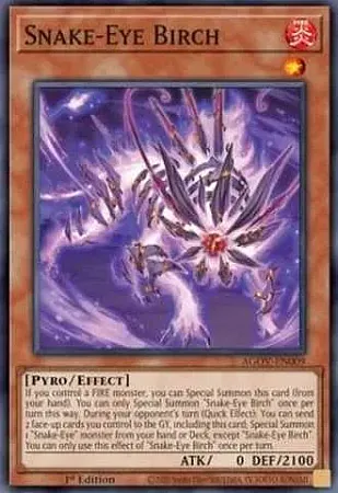 Snake-Eye Birch - AGOV-EN009 - Super Rare